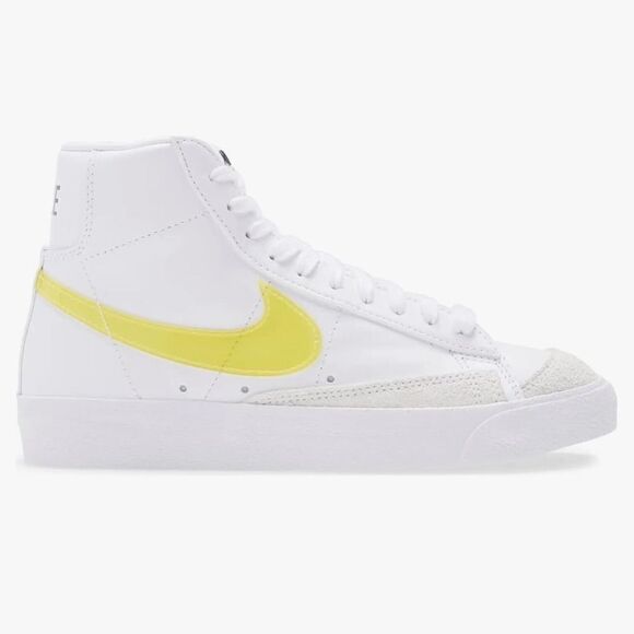 Nike W Blazer Mid '77 ESS DJ3050-101 Yellow Size 6.5 Y - Picture 4 of 10